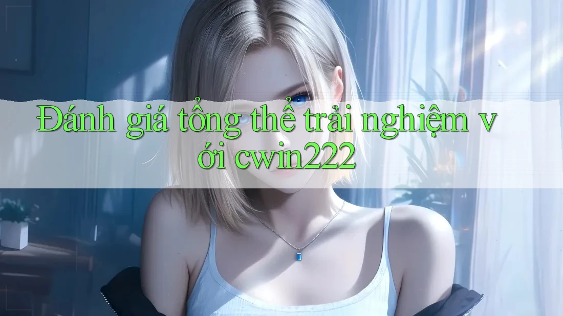 Đánh giá tổng thể trải nghiệm với cwin222 Đánh giá tổng thể trải nghiệm với cwin222
