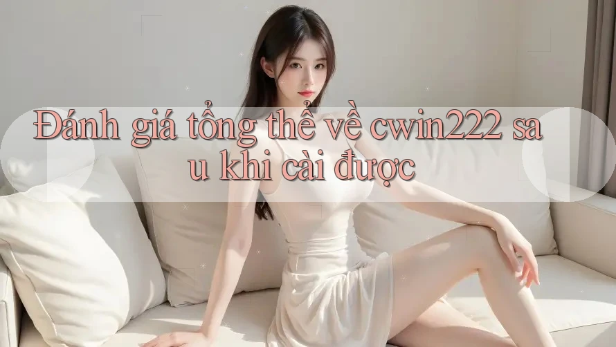 Đánh giá tổng thể về cwin222 sau khi cài được
