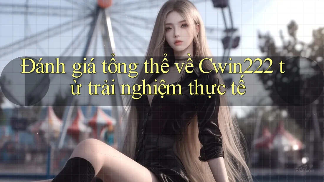 Đánh giá tổng thể về Cwin222 từ trải nghiệm thực tế Đánh giá tổng thể về Cwin222 từ trải nghiệm thực tế