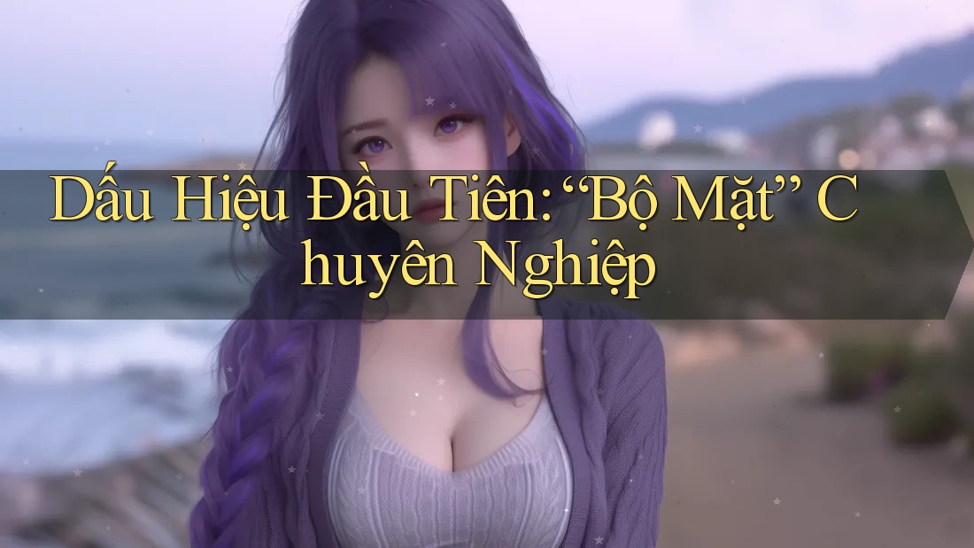 Dấu Hiệu Đầu Tiên: “Bộ Mặt” Chuyên Nghiệp Dấu Hiệu Đầu Tiên: “Bộ Mặt” Chuyên Nghiệp