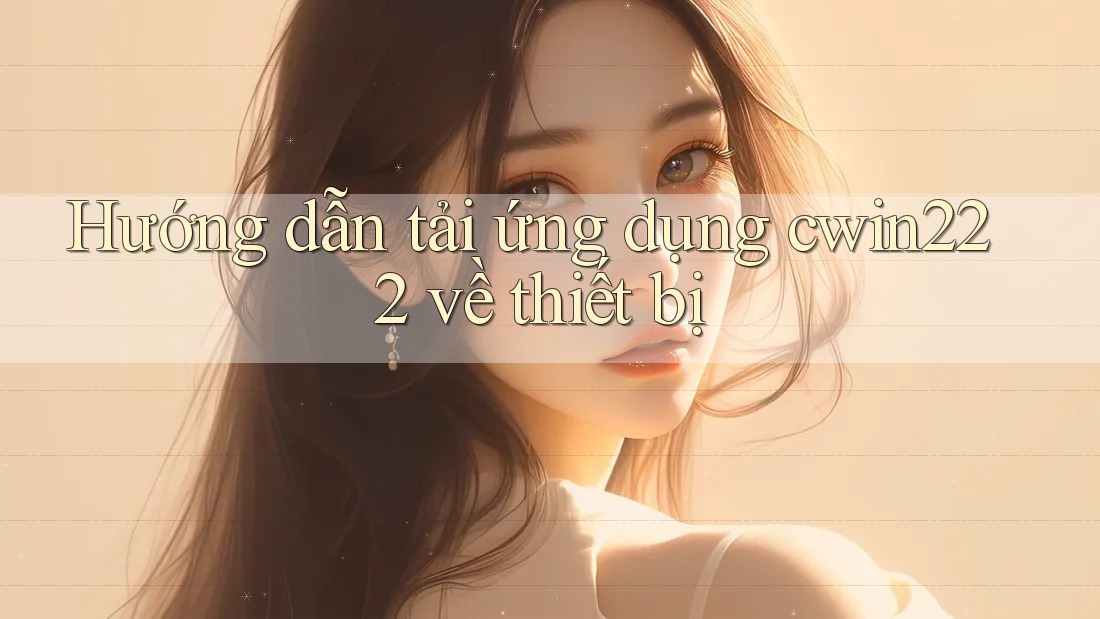 Hướng dẫn tải ứng dụng cwin222 về thiết bị Hướng dẫn tải ứng dụng cwin222 về thiết bị