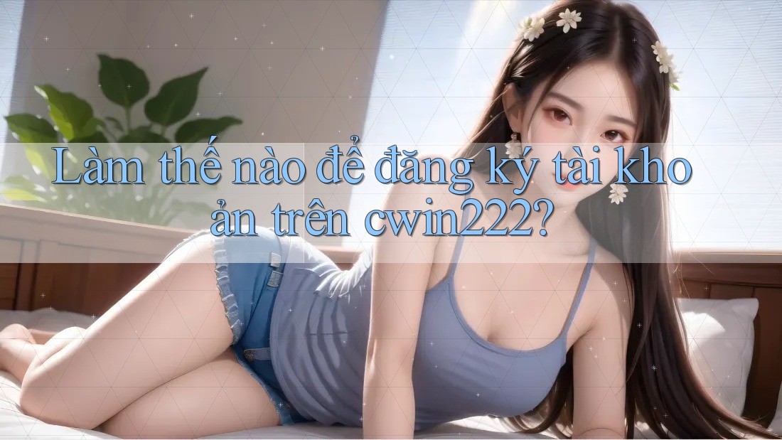 Làm thế nào để đăng ký tài khoản trên cwin222? Làm thế nào để đăng ký tài khoản trên cwin222?