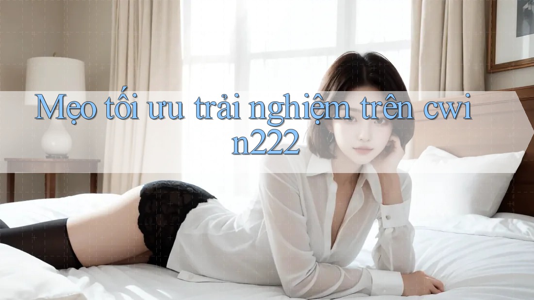Mẹo tối ưu trải nghiệm trên cwin222 Mẹo tối ưu trải nghiệm trên cwin222