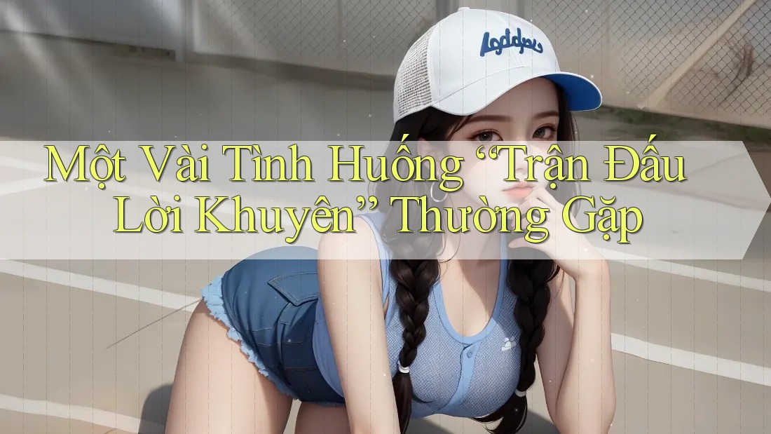 Một Vài Tình Huống “Trận Đấu Lời Khuyên” Thường Gặp Một Vài Tình Huống “Trận Đấu Lời Khuyên” Thường Gặp