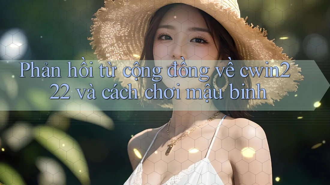 Phản hồi từ cộng đồng về cwin222 và cách chơi mậu binh Phản hồi từ cộng đồng về cwin222 và cách chơi mậu binh