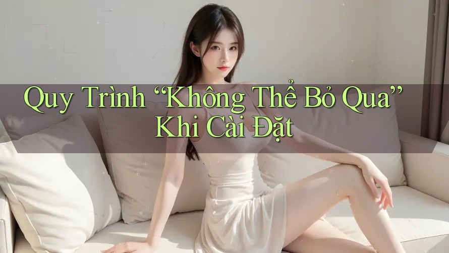 Quy Trình “Không Thể Bỏ Qua” Khi Cài Đặt Quy Trình “Không Thể Bỏ Qua” Khi Cài Đặt