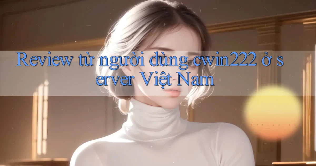 Review từ người dùng cwin222 ở server Việt Nam