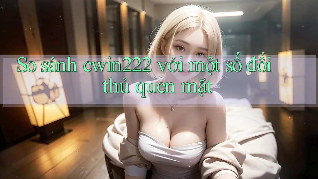 So sánh cwin222 với một số đối thủ quen mặt So sánh cwin222 với một số đối thủ quen mặt