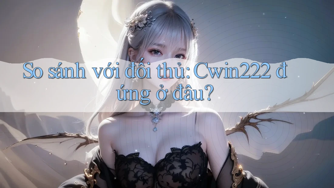 So sánh với đối thủ: Cwin222 đứng ở đâu? So sánh với đối thủ: Cwin222 đứng ở đâu?