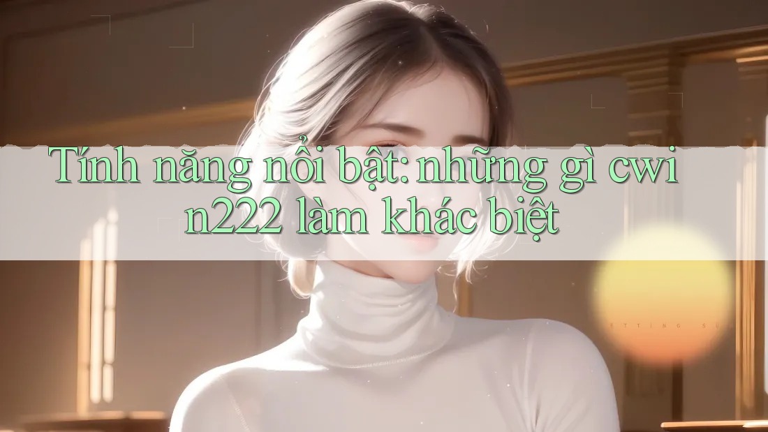 Tính năng nổi bật: những gì cwin222 làm khác biệt