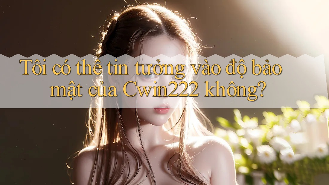 Tôi có thể tin tưởng vào độ bảo mật của Cwin222 không? Tôi có thể tin tưởng vào độ bảo mật của Cwin222 không?