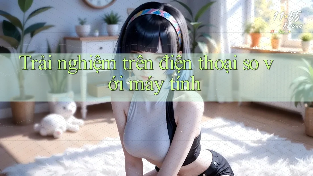 Trải nghiệm trên điện thoại so với máy tính