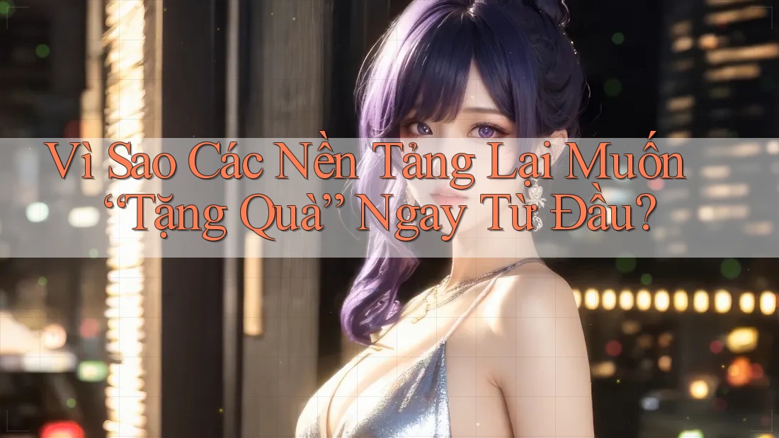 Vì Sao Các Nền Tảng Lại Muốn “Tặng Quà” Ngay Từ Đầu? Vì Sao Các Nền Tảng Lại Muốn “Tặng Quà” Ngay Từ Đầu?