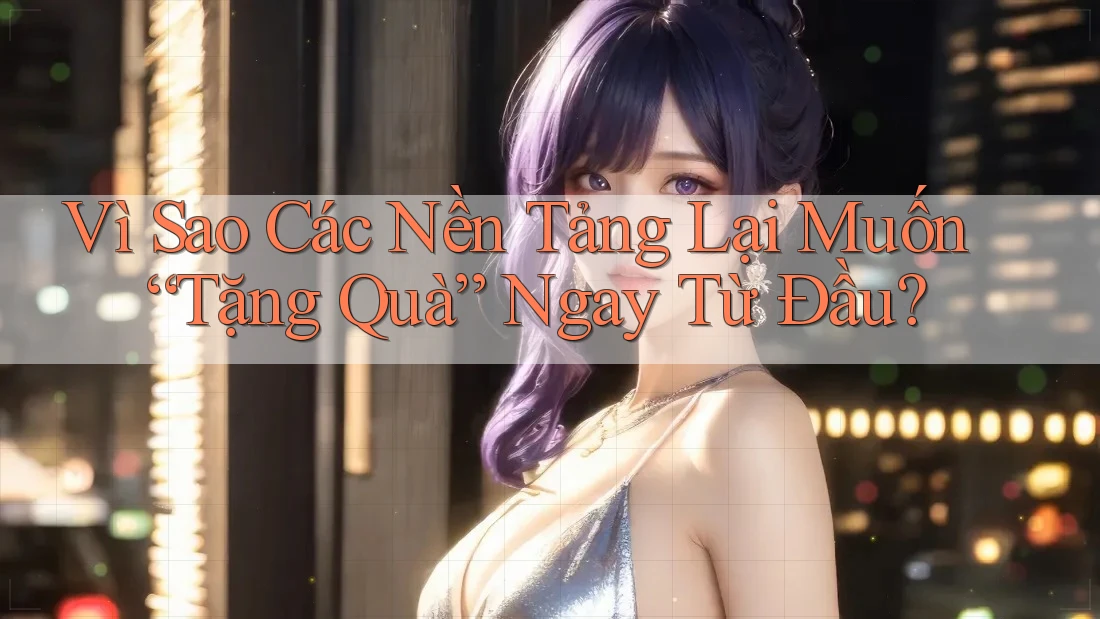 Vì Sao Các Nền Tảng Lại Muốn “Tặng Quà” Ngay Từ Đầu? Vì Sao Các Nền Tảng Lại Muốn “Tặng Quà” Ngay Từ Đầu?
