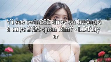 Vì sao cwin222 được xu hướng cá cược 2026 quan tâm   LDPlayer